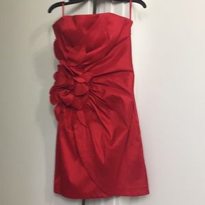 Stunning Strapless red dress NWOT